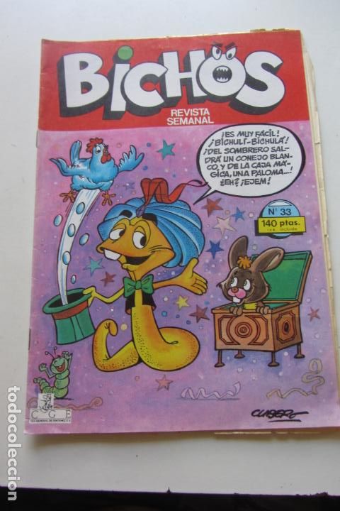 C&oacute;mics: BICHOS - N&ordm; 33 - COMPA&Ntilde;IA GENERAL DE EDICIONES CX65 - Foto 1