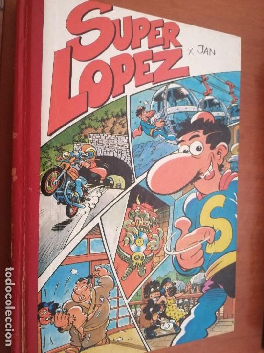 C&oacute;mics: SUPER LOPEZ 4. JAN. GRAN TOMO. EDICIONES B. CONTIENE VARIAS AVENTURAS. BUEN ESTADO. E10 1