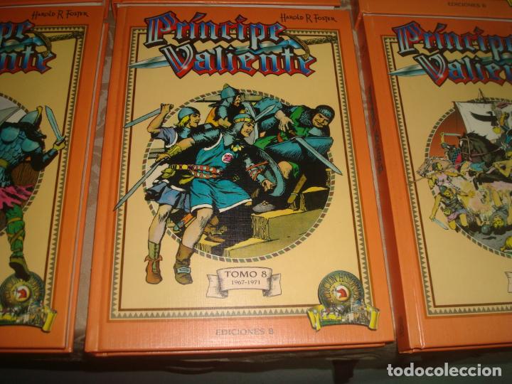 C&oacute;mics: PRINCIPE VALIENTE COMPLETA 8 TOMOS EDICIONES B 1991 - Foto 3