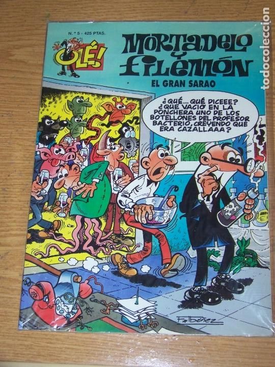 C&oacute;mics: OLE MORTADELO Y FILEMON 5 EL GRAN SARAO - Foto 1