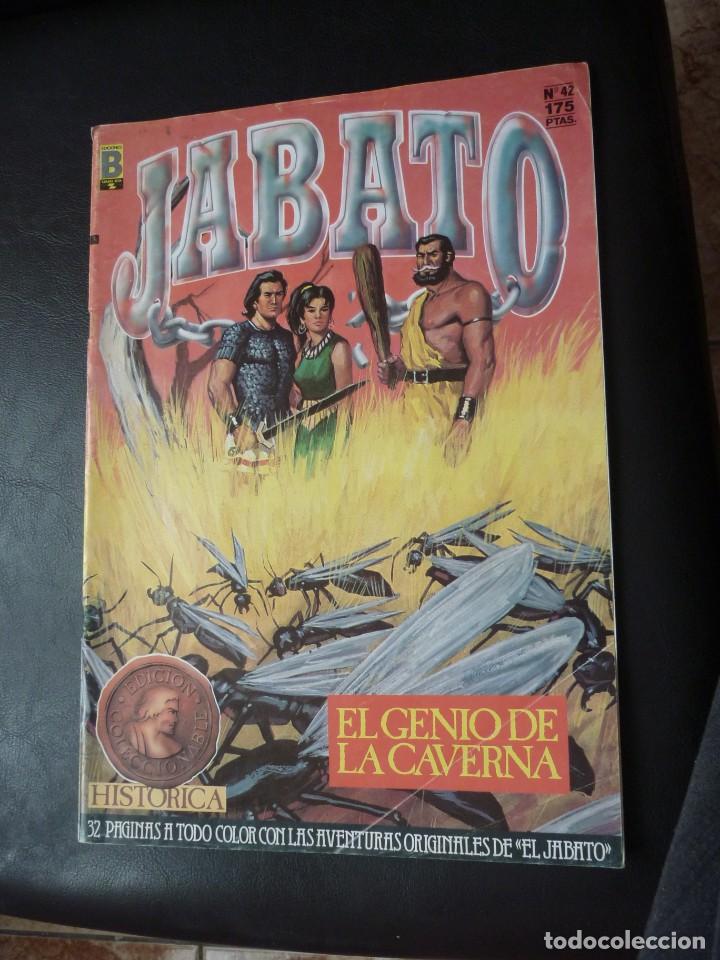 C&oacute;mics: JABATO N&ordm; 42 - EL GENIO DE LA CAVERNA - EDICI&Oacute;N HIST&Oacute;RICA 1988- EDICIONES B. - Foto 1