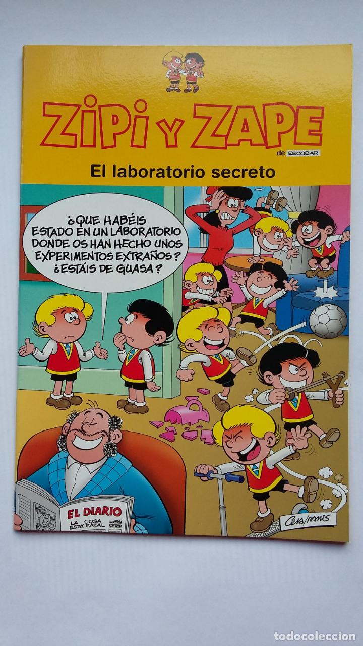 C&oacute;mics: ZIPI Y ZAPE EL LABORATORIO SECRETO -. EDICIONES B. TDKC73 - Foto 1