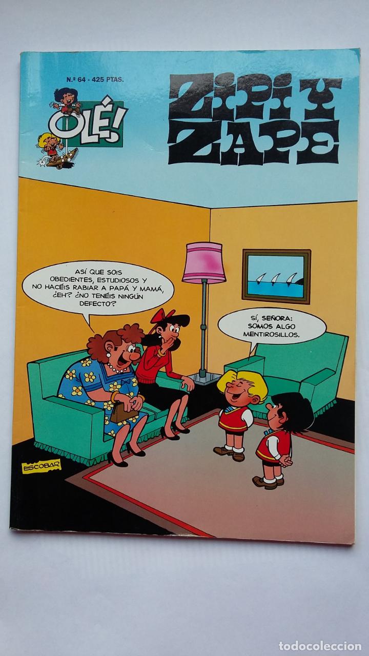 C&oacute;mics: COLECCI&Oacute;N OL&Eacute; N&ordm; 64. ZIPI ZAPE EDICIONES B. TDKC73 - Foto 1
