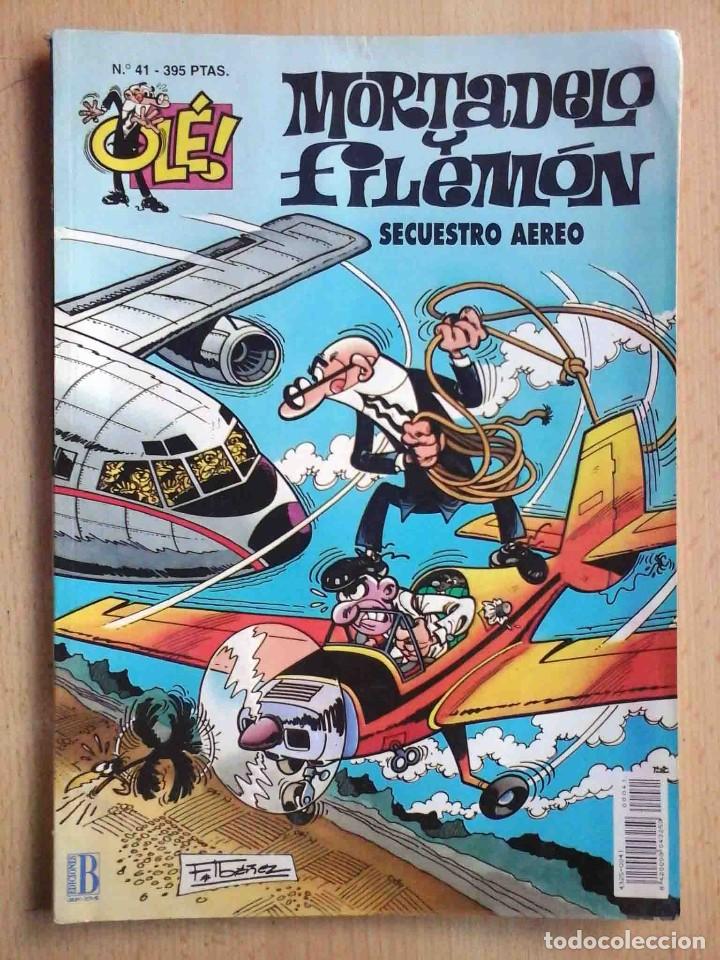 C&oacute;mics: Ol&eacute; N&ordm; 41 Mortadelo y Filem&oacute;n - Secuestro a&eacute;reo - Ediciones B - Foto 1