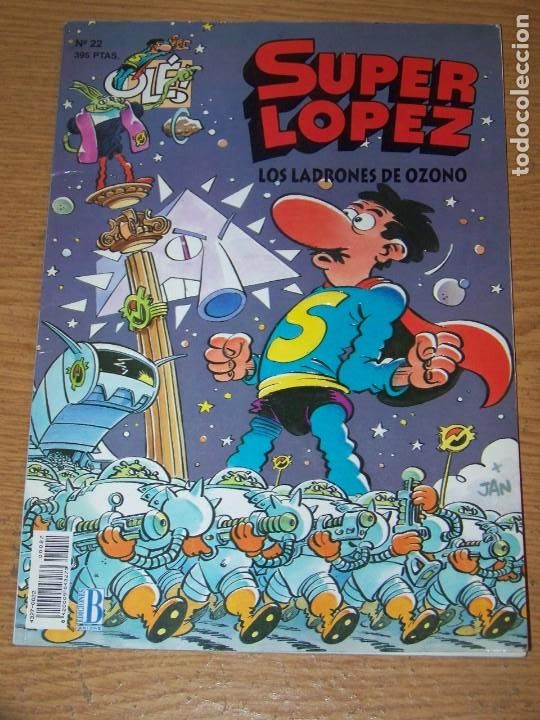 C&oacute;mics: OLE SUPER LOPEZ 22 LOS LADRONES DE OZONO - Foto 1