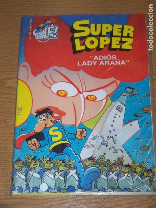 C&oacute;mics: OLE SUPER LOPEZ 36 ADIOS LADY ARA&Ntilde;A PRIMERA EDICION - Foto 1