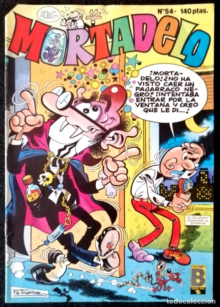 C&oacute;mics: MORTADELO N&ordm; 54 - EDICIONES B. 1988 BUEN ESTADO - Foto 1