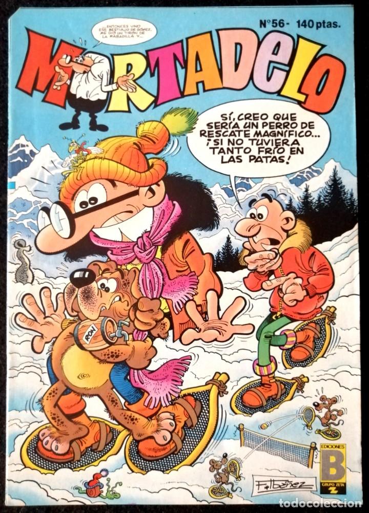 C&oacute;mics: MORTADELO N&ordm; 56 - EDICIONES B. 1988 BUEN ESTADO - Foto 1