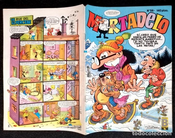 C&oacute;mics: MORTADELO N&ordm; 56 - EDICIONES B. 1988 BUEN ESTADO - Foto 2