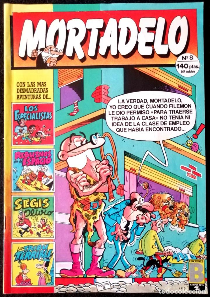 C&oacute;mics: MORTADELO N&ordm; 8 - EDICIONES B. MUY BUEN ESTADO - Foto 1