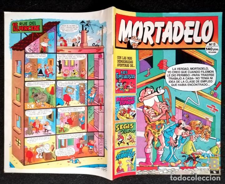 C&oacute;mics: MORTADELO N&ordm; 8 - EDICIONES B. MUY BUEN ESTADO - Foto 2