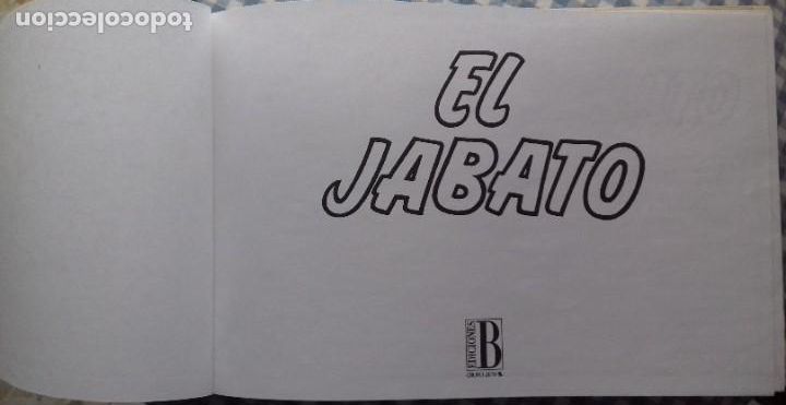 C&oacute;mics: EL JABATO EDICIONES B 1992. DEL n&ordm; 2 al n&ordm; 7, seis TOMOS - Foto 4