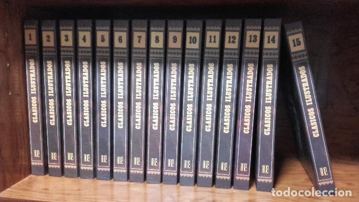 C&oacute;mics: CLASICOS ILUSTRADOS COMPLETA 15 TOMOS EDICIONES B OFERTA - Foto 2