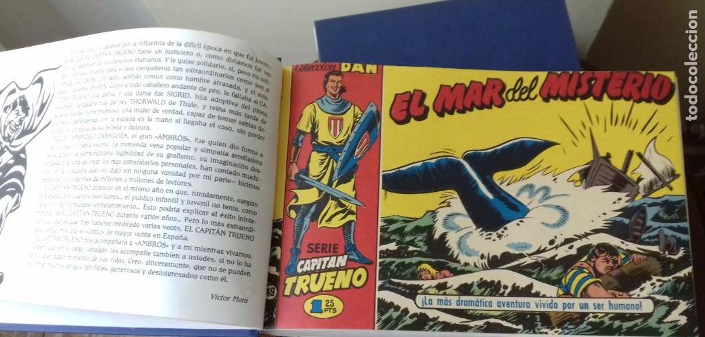 C&oacute;mics: EL CAPIT&Aacute;N TRUENO 9 TOMOS EDICIONES B 1991 - Foto 4