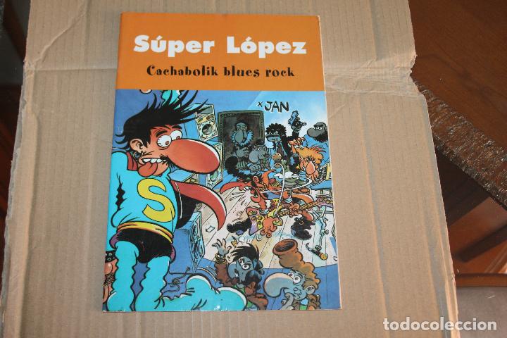 C&oacute;mics: SUPER LOPEZ, CACHALOLIK BLUES ROCK, R&Uacute;STICA, EDICIONES B - Foto 1