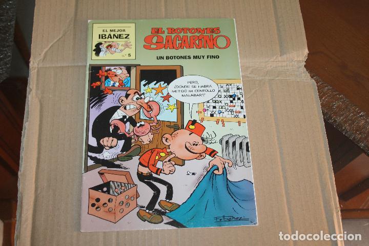 C&oacute;mics: EL MEJOR IBA&Ntilde;EZ, EL BOTONES SACARINO, R&Uacute;STICA, EDICIONES B - Foto 1