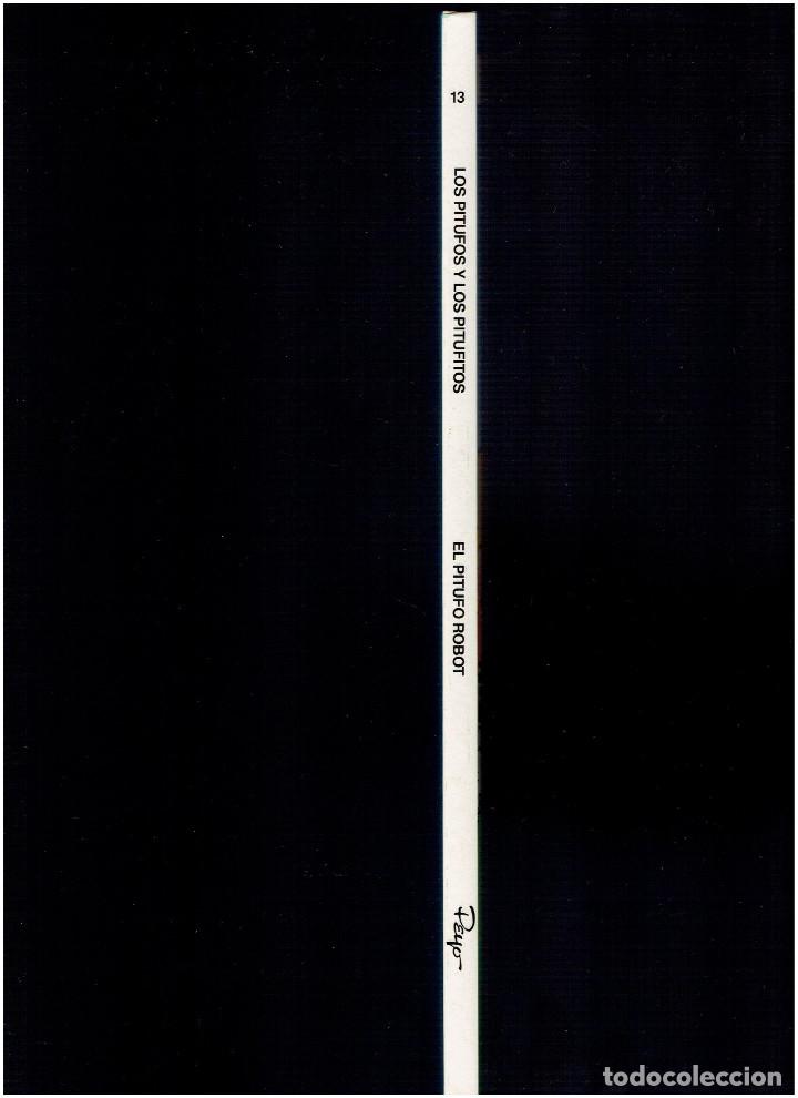 C&oacute;mics: * Colecci&oacute;n Los Pitufos n&ordm; 13 * Los Pitufos y los Pitufitos & El Pitufo Robot * Ediciones B 1990 * - Foto 2