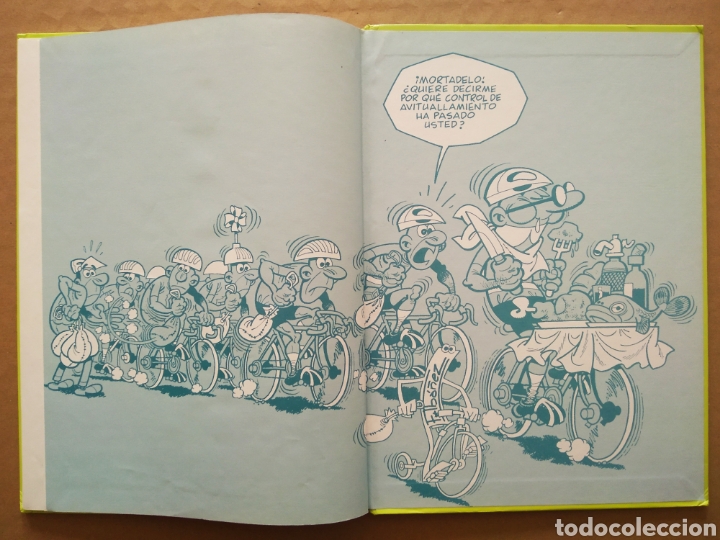 Cómics: Mortadelo y Filemón: La Vuelta, por F. Ibáñez (Ediciones B/Telefónica). Edición en cartoné. - Foto 2 - 218698642