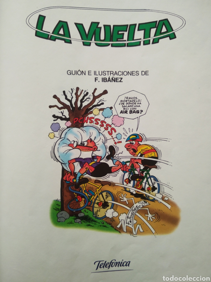 Cómics: Mortadelo y Filemón: La Vuelta, por F. Ibáñez (Ediciones B/Telefónica). Edición en cartoné. - Foto 3 - 218698642
