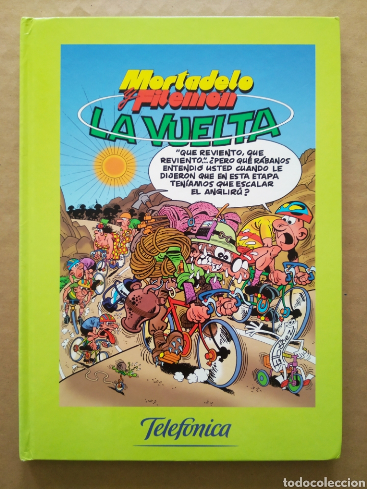 MORTADELO Y FILEMÓN: LA VUELTA, POR F. IBÁÑEZ (EDICIONES B/TELEFÓNICA). EDICIÓN EN CARTONÉ. (Tebeos y Comics - Ediciones B - Clásicos Españoles)