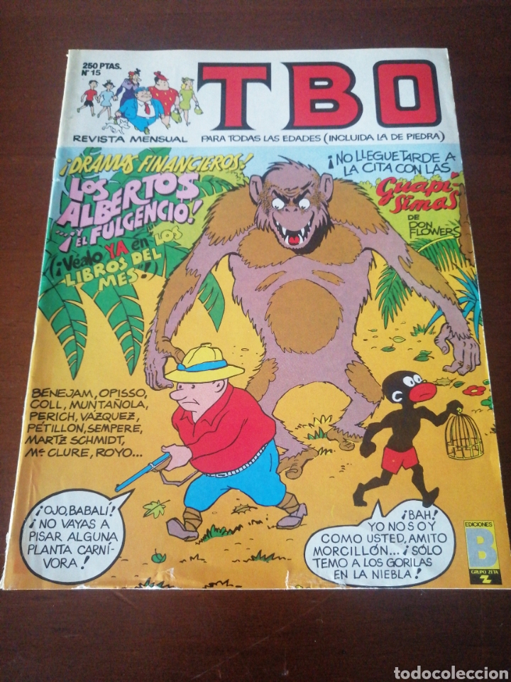 C&oacute;mics: TBO 15 EDICIONES B 1988 &iexcl;DRAMAS FINANCIEROS! - Foto 1