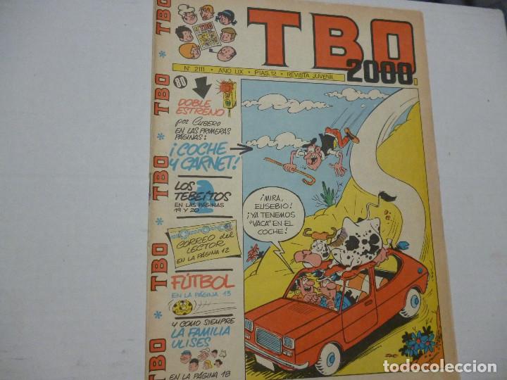 C&oacute;mics: TBO 2000 - N&ordm; 2111 - &iexcl;COCHE Y CARNET! - Foto 1