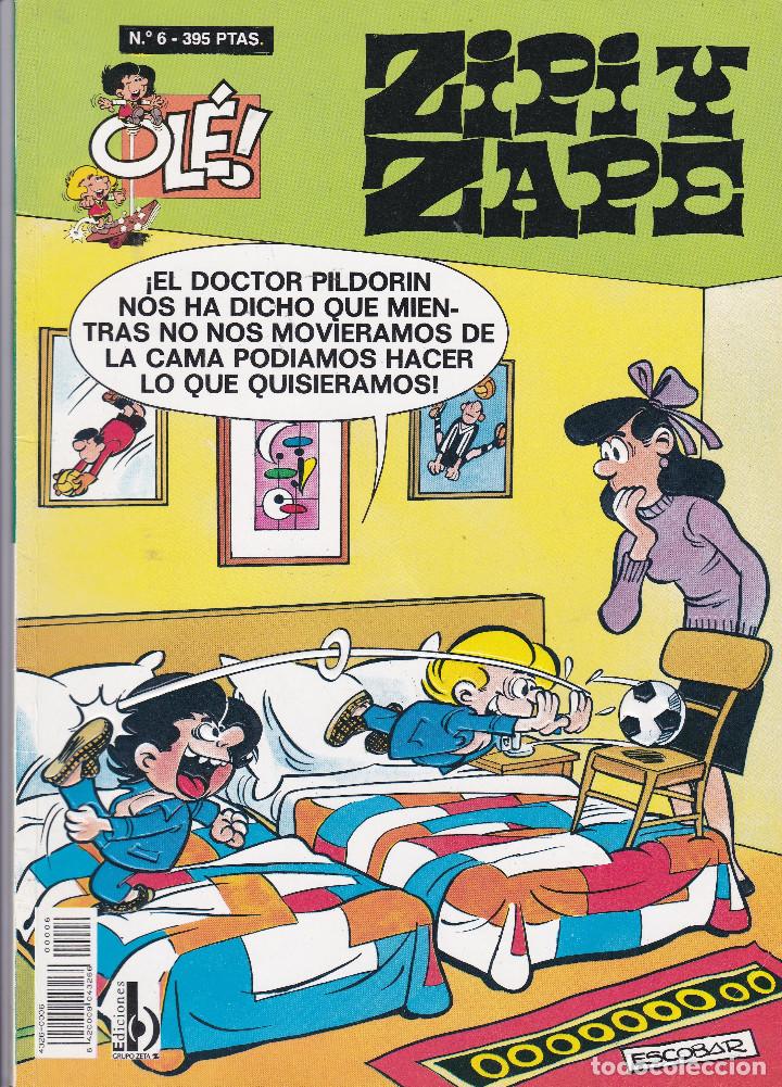 C&oacute;mics: ZIPI Y ZAPE N&ordm; 6 EDITADO POR EDICIONES B EN 1997. - Foto 1