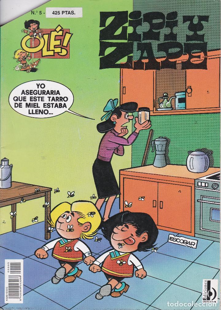C&oacute;mics: ZIPI Y ZAPE N&ordm; 5 EDITADO POR EDICIONES B EN 1997. - Foto 1