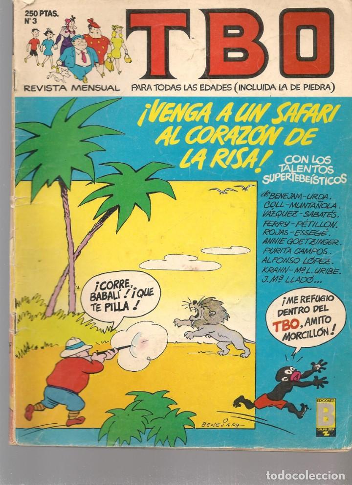 C&oacute;mics: TBO. N&ordm; 3. EDICIONES B. 1988. (P/B2) - Foto 1