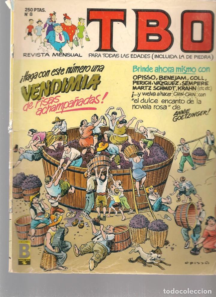C&oacute;mics: TBO. N&ordm; 8. EDICIONES B. 1988. (P/B2) - Foto 1