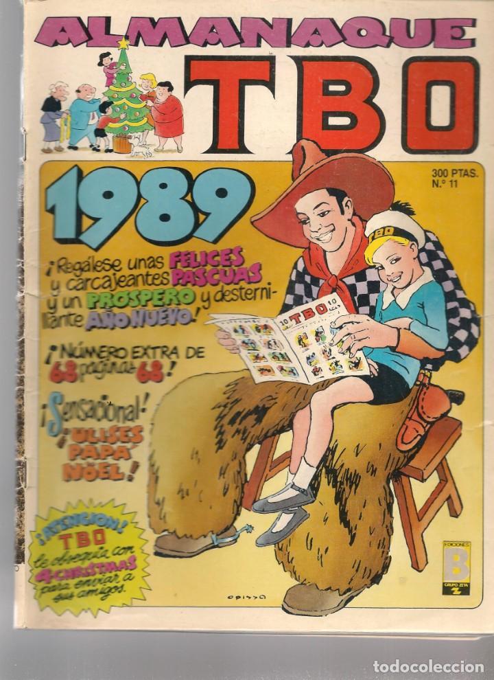 C&oacute;mics: TBO. N&ordm; 11. almanaque 1989. EDICIONES B. 1988. (P/B2) - Foto 1