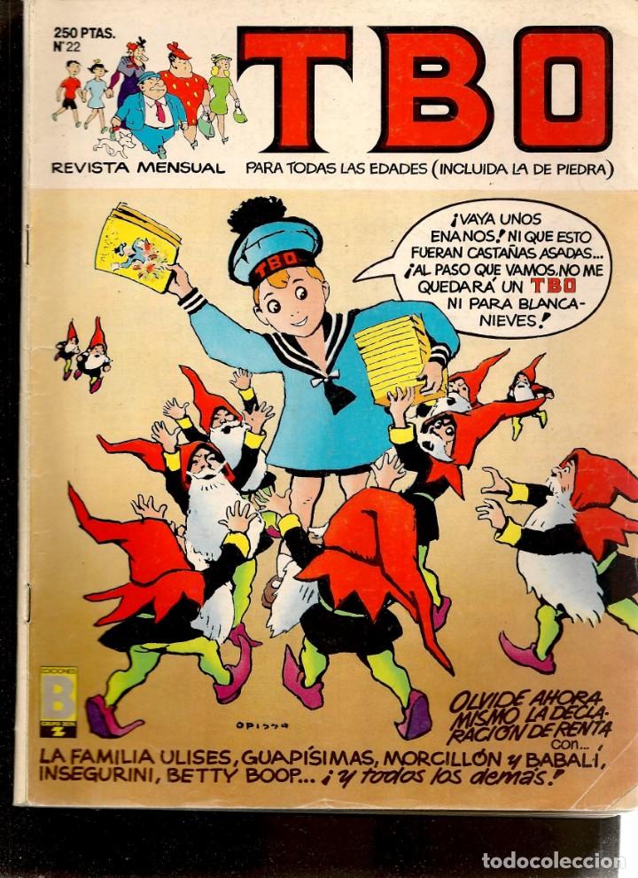 C&oacute;mics: TBO. N&ordm; 22. EDICIONES B. (P/B2) - Foto 1