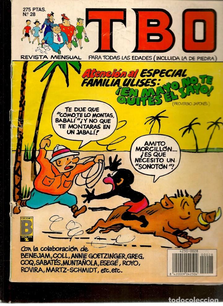 C&oacute;mics: TBO. N&ordm; 28. EDICIONES B. (P/B2) - Foto 1