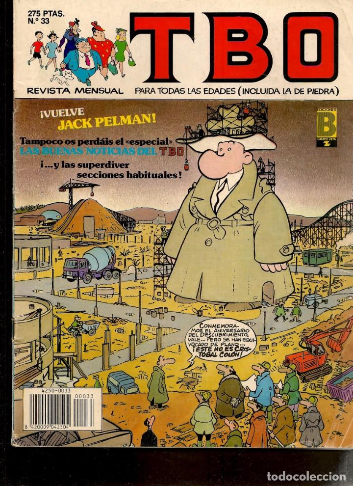 C&oacute;mics: TBO. N&ordm; 33. EDICIONES B. (P/B2) - Foto 1