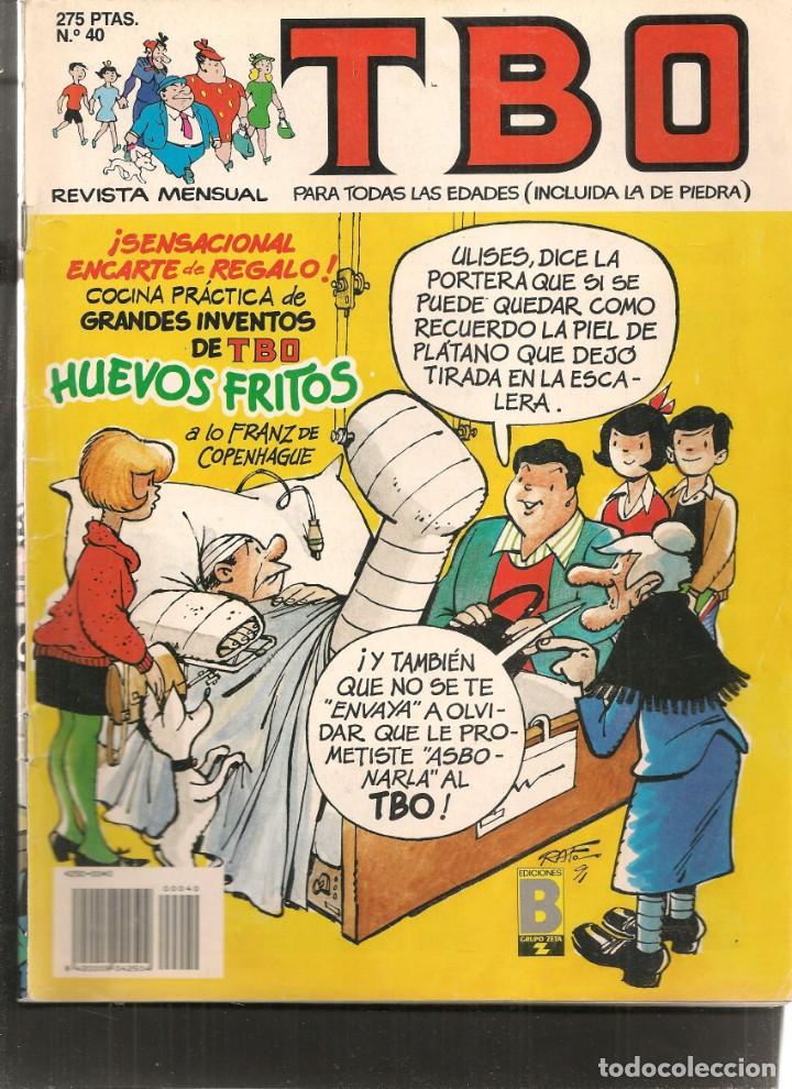 C&oacute;mics: TBO. N&ordm; 40. EDICIONES B. (P/B2) - Foto 1