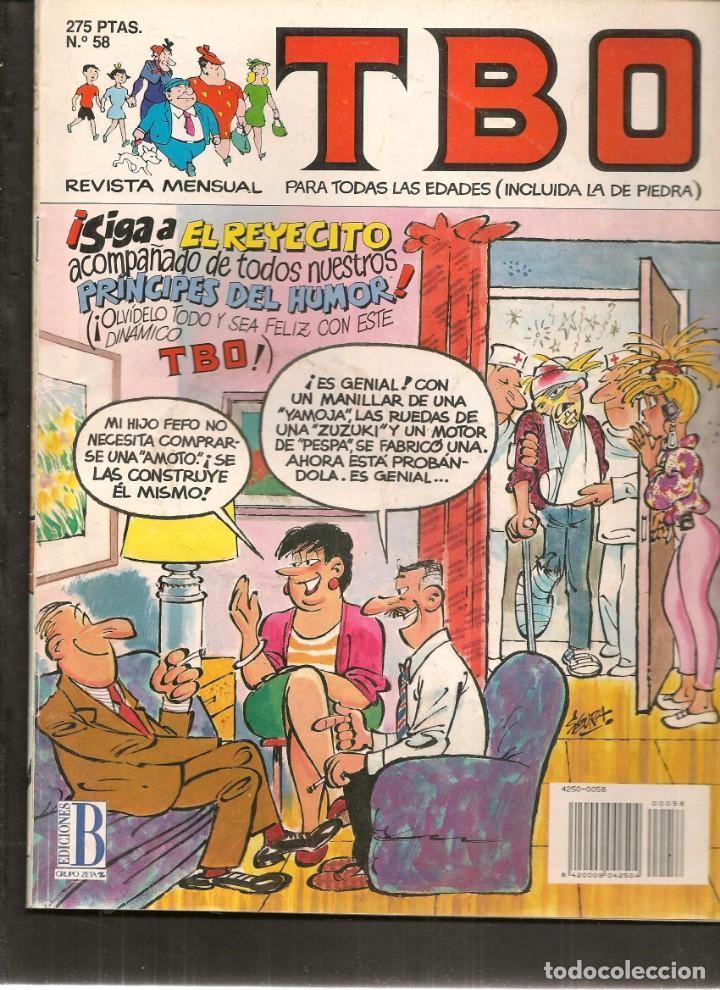 C&oacute;mics: TBO. N&ordm; 58. EDICIONES B. (P/B4) - Foto 1