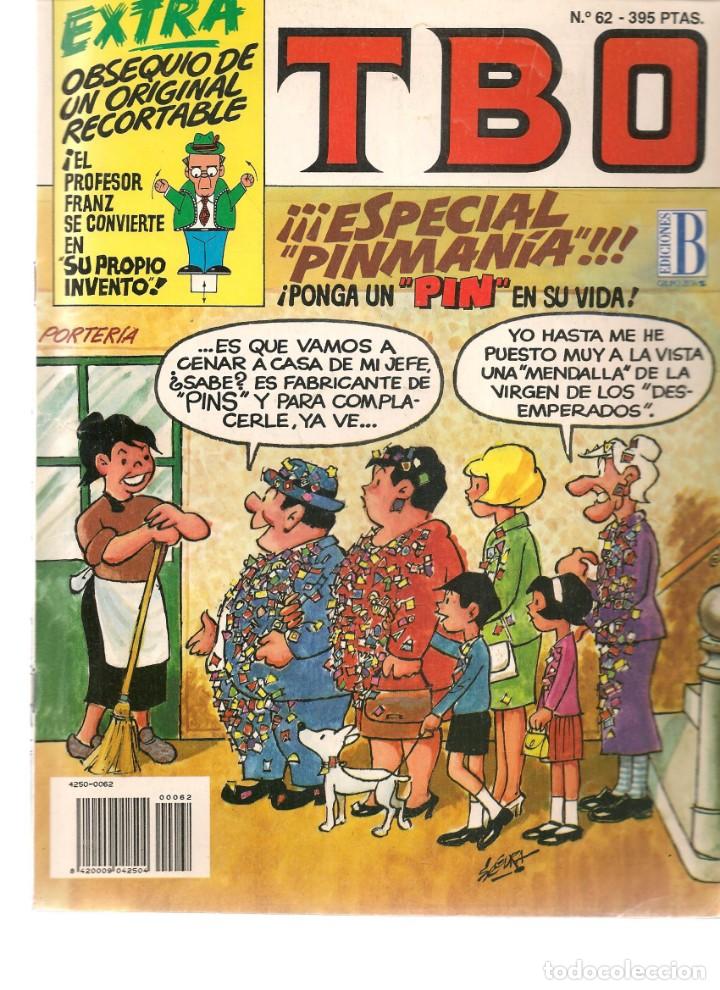 C&oacute;mics: TBO. N&ordm; 62. EDICIONES B. (P/B4) - Foto 1