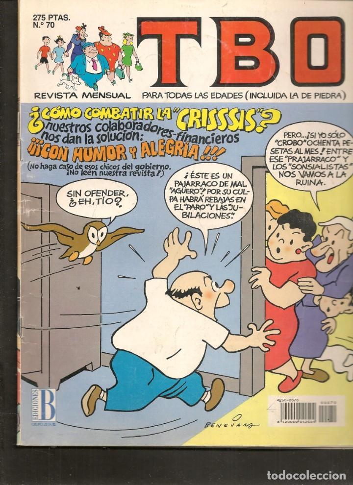 C&oacute;mics: TBO. N&ordm; 70. EDICIONES B. (P/B4) - Foto 1