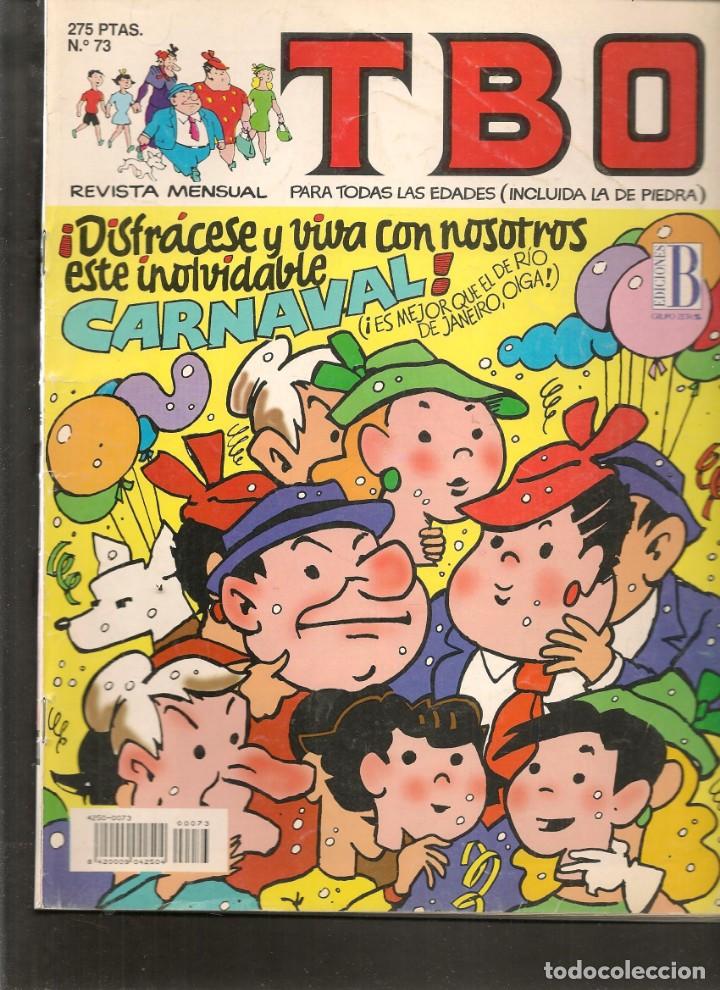 C&oacute;mics: TBO. N&ordm; 73. EDICIONES B. (P/B4) - Foto 1