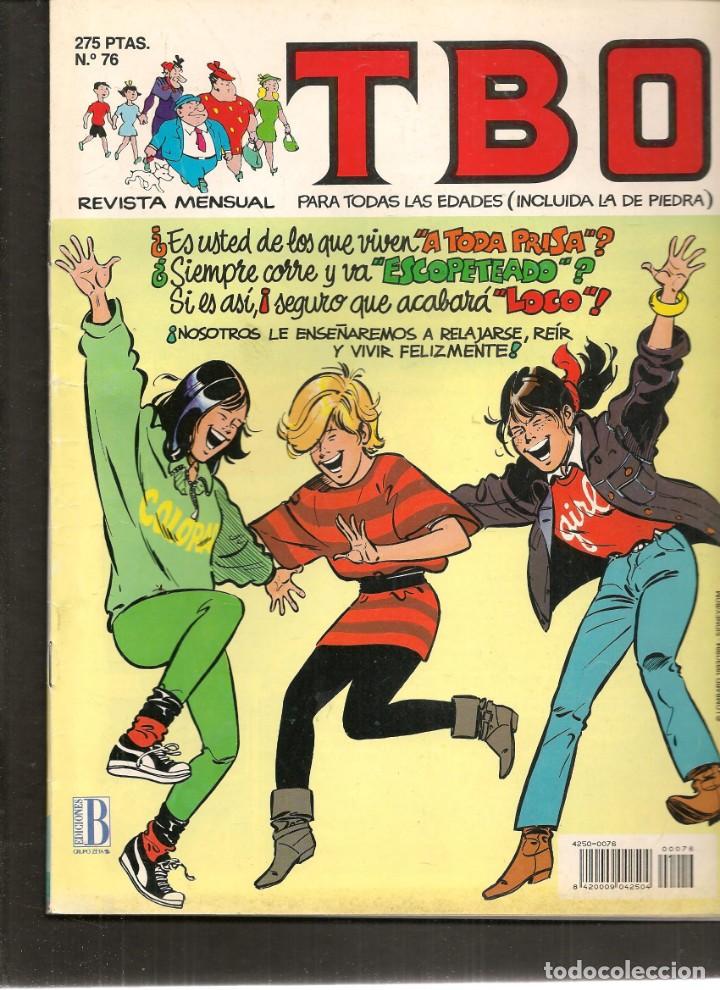 C&oacute;mics: TBO. N&ordm; 76. EDICIONES B. (P/B4) - Foto 1