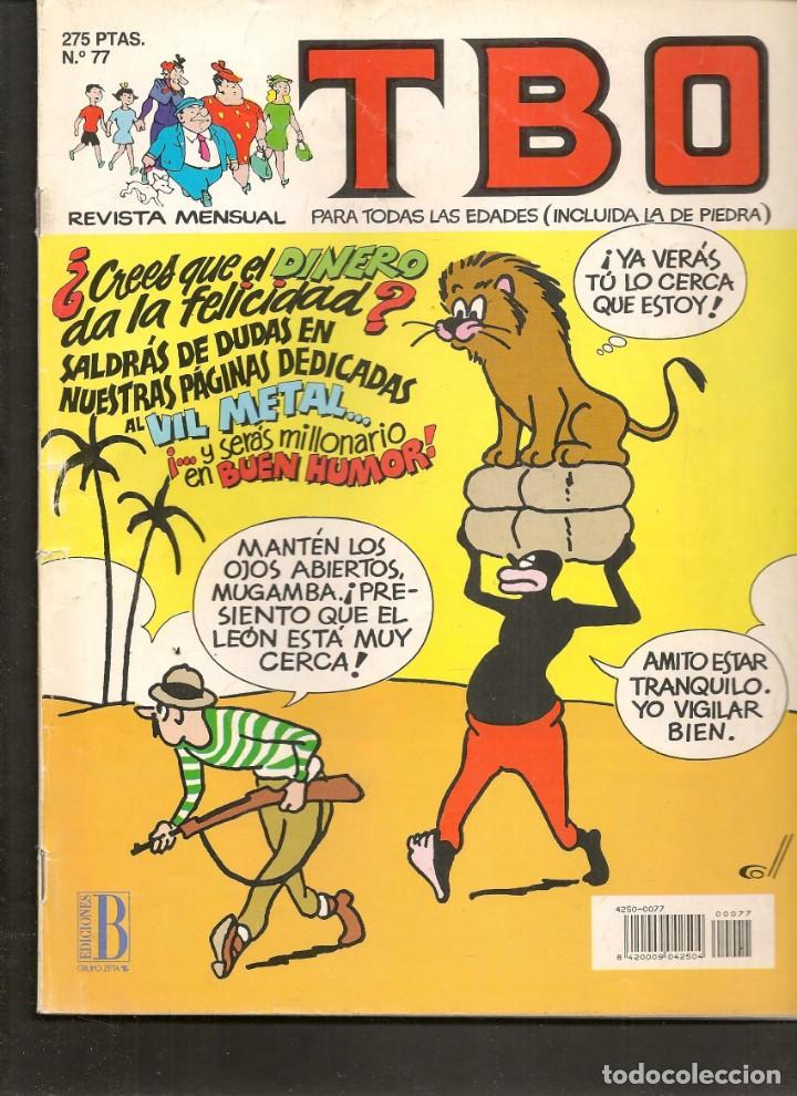 C&oacute;mics: TBO. N&ordm; 77. EDICIONES B. (P/B4) - Foto 1