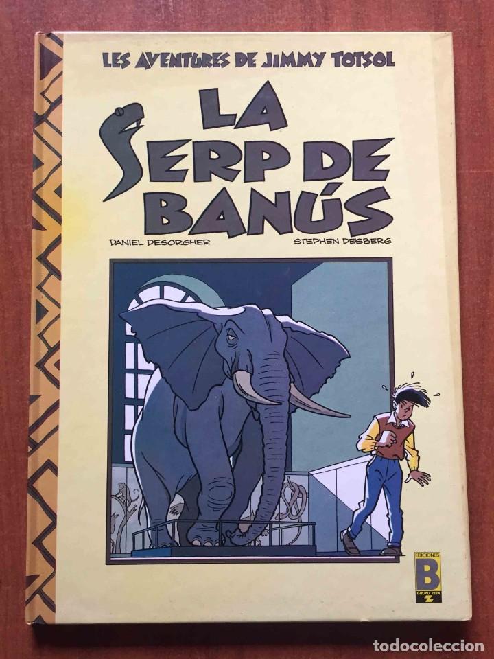 C&oacute;mics: LES AVENTURES DE JIMMY TOTSOL. LA SERP DE BANUS EDICIONES B CATAL&Aacute;N - Foto 1