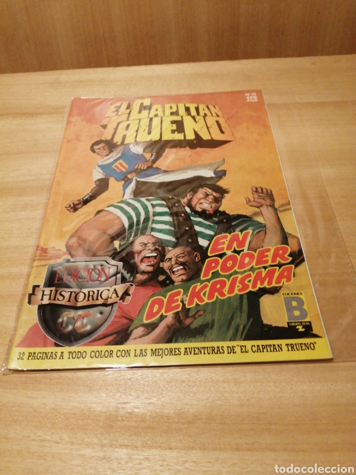 C&oacute;mics: El Capit&aacute;n Trueno. El poder de Krisma. Num 15. Edici&oacute;n Hist&oacute;rica. Ediciones B. - Foto 1