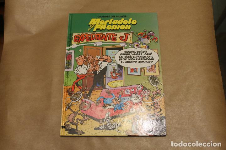 C&oacute;mics: MAGOS DEL HUMOR N&ordm; 3 ,EXPEDIENTE J, CON MORTADELO Y FILEM&Oacute;N, EDICIONES B - Foto 1