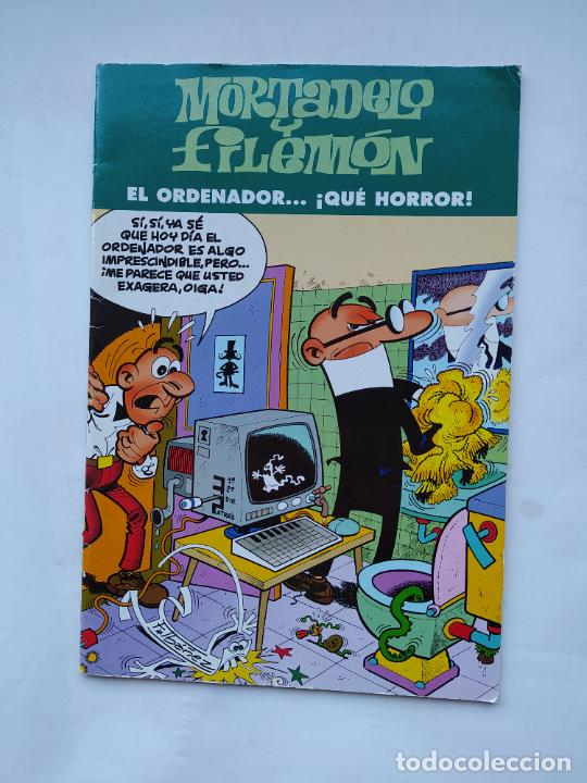 C&oacute;mics: MORTADELO Y FILEMON - EL ORDENADOR QUE HORROR - EDICIONES B. TDKC82 - Foto 1