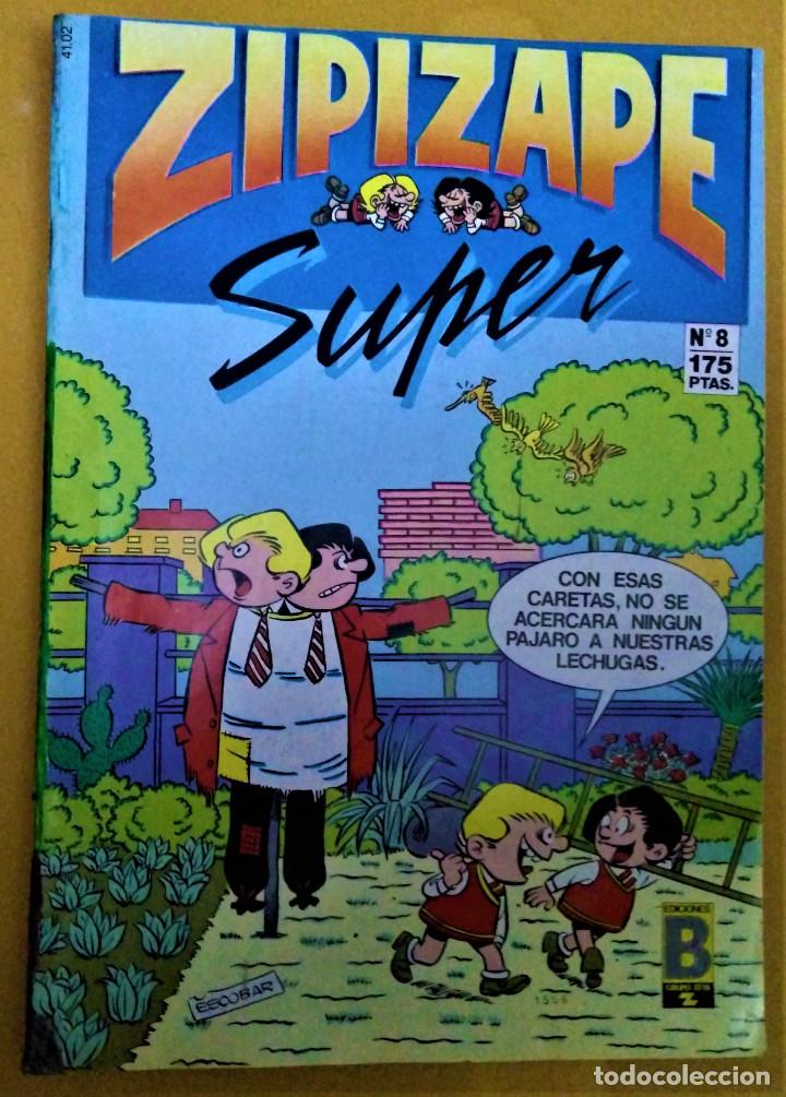 C&oacute;mics: ZIPI Y ZAPE SUPER N&ordm;8 - MATRICULAS DE HONOR - ESCOBAR - EDICIONES B -1987 - Foto 1