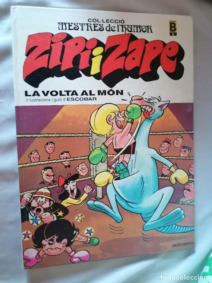 C&oacute;mics: ZIPI I ZAPE N&ordm; 2 * LA VOLTA AL MON * EDICIONES B * EN CATALAN * MBE - Foto 1