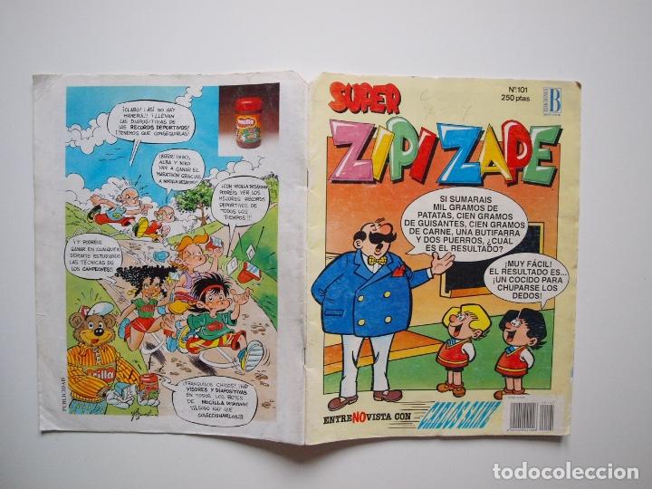 C&oacute;mics: SUPER ZIPI Y ZAPE N&ordm; 101 - EDICIONES B 1987 - 250 PTAS. - Foto 6