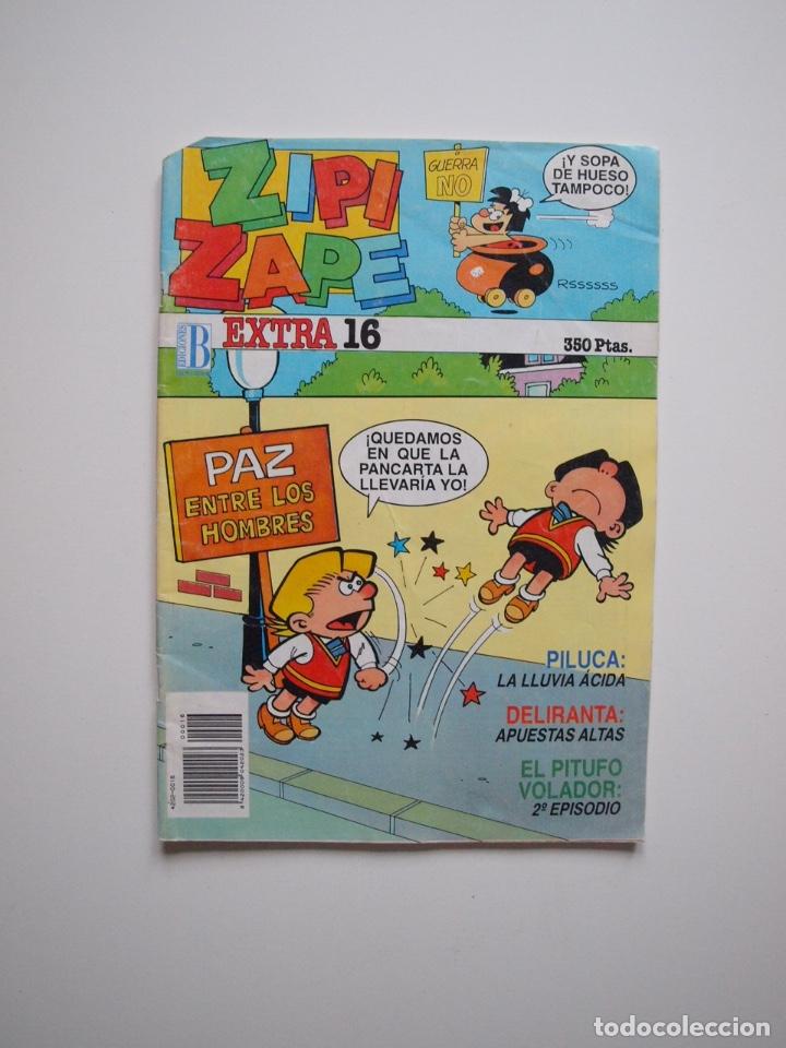 C&oacute;mics: ZIPI Y ZAPE EXTRA N&ordm; 16 - EDICIONES B - 1987 - 350 PTAS. - Foto 1