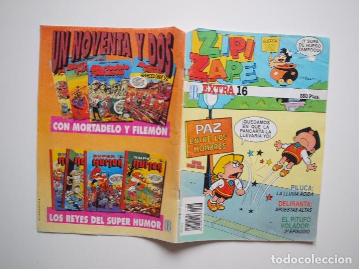C&oacute;mics: ZIPI Y ZAPE EXTRA N&ordm; 16 - EDICIONES B - 1987 - 350 PTAS. - Foto 5
